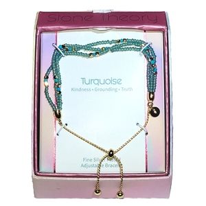 Stone Theory Turquoise Adjustable Bracelet